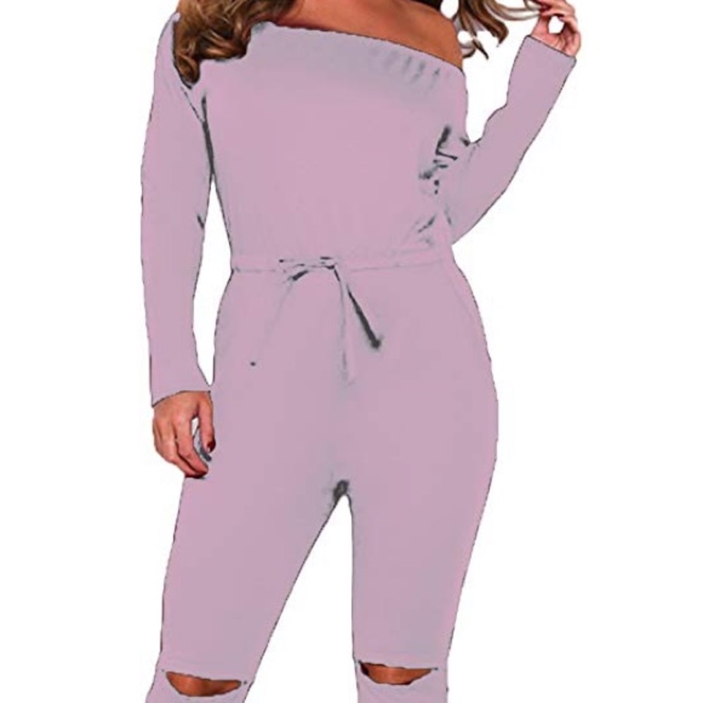 Romper off the shoulder